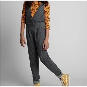 $60 NWT: TEA COLLECTION Girls Jumper Romper Size 10 Denim-Like super soft